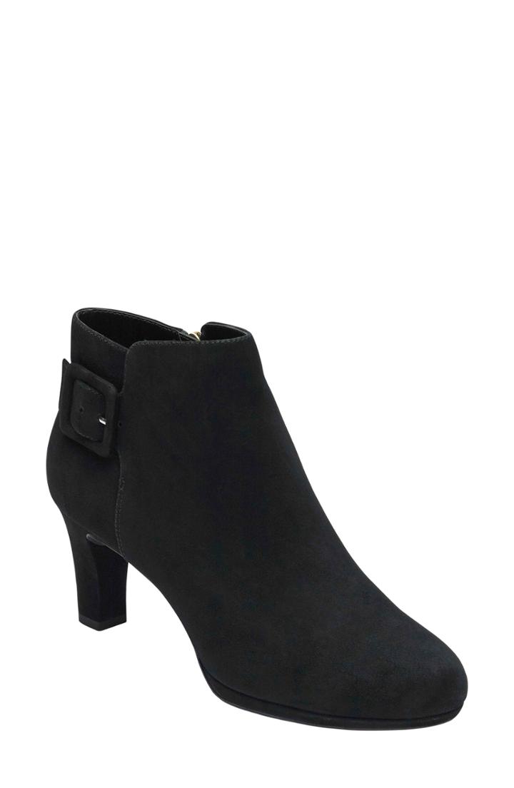 Women's Rockport Total Motion Leah Bootie W - Black