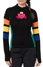 Women's Rossignol Yurock Ski Sweater - Black