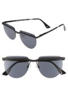 Women's Le Specs Mafia Moderne 52mm Rimless Sunglasses - Matte Black