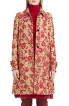 Women's Valentino Flower Circles Jacquard Coat