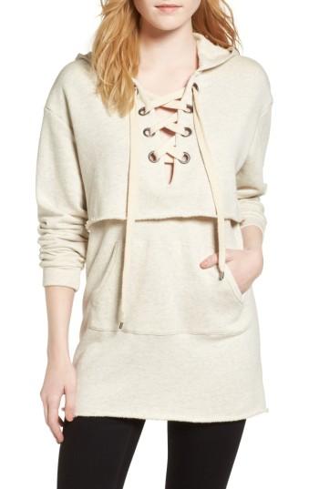 Women's Kendall + Kylie Layered Sweatshirt Dress