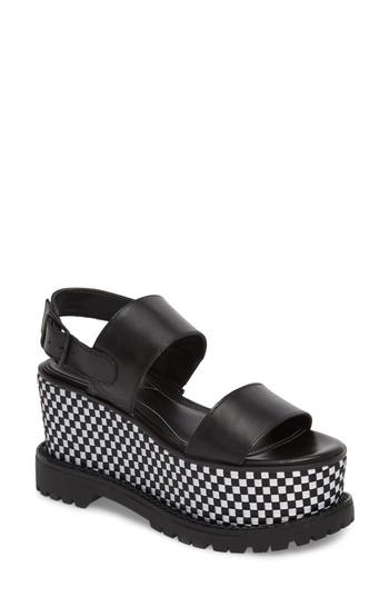 Women's Kendall + Kylie Cady Platform Sandal .5 M - Black