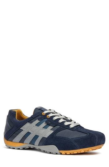 Men's Geox 'u Snake' Sneaker Us / 39eu - Blue