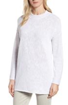 Women's Eileen Fisher Organic Linen & Cotton Sweater - White