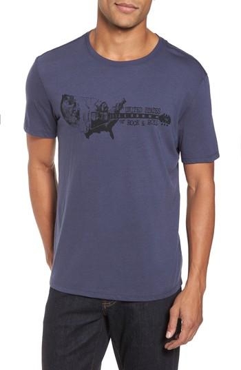 Men's John Varvatos Star Usa Rock & Roll T-shirt, Size - Blue