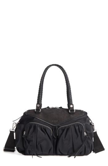 Mz Wallace Thompson Nylon Satchel - Black