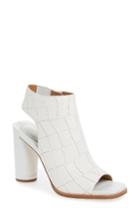 Women's Calvin Klein Amari Embossed Slingback Sandal M - White