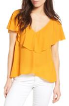 Women's Chelsea28 Flutter Top - Yellow
