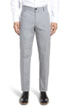 Men's Boss Gaetano Flat Front Stretch Solid Cotton Trousers