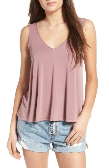 Women's Bp. V-neck Swing Tank, Size - Pink