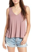 Women's Bp. V-neck Swing Tank, Size - Pink