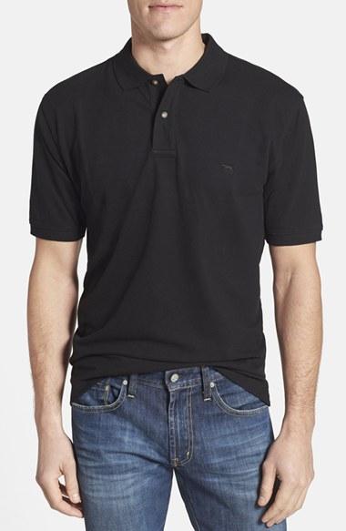Men's Rodd & Gunn 'devonport' Original Fit Stretch Cotton Pique Polo - Black