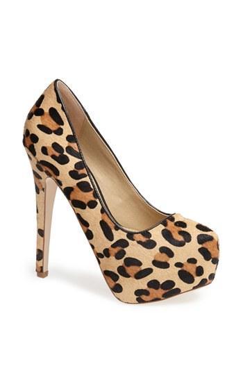 Steve Madden 'desiresl' Platform Pump Leopard