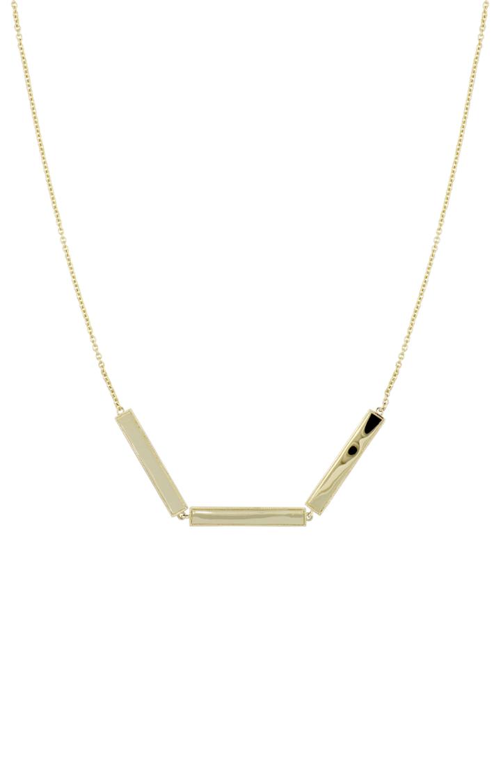 Women's Bony Levy 14k Three Bar Pendant Necklace (trunk Show Exclusive)