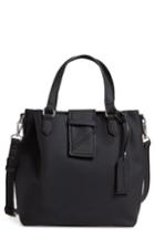 Sole Society Valah Faux Leather Satchel - Black