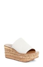 Women's Chloe Camille Cork Platform Sandal Us / 37eu - White