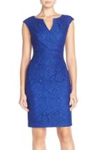 Women's Adrianna Papell Lace Sheath Dress - Blue
