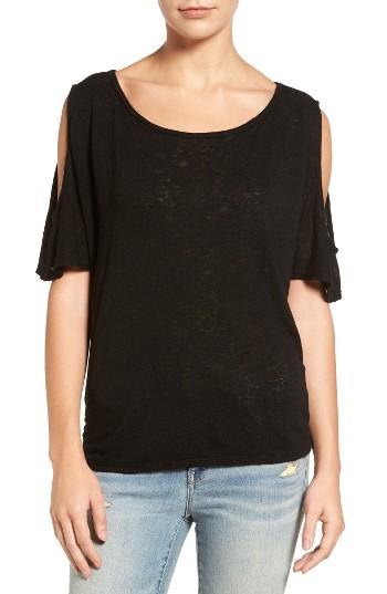 Women's Velvet By Graham & Spencer Cold Shoulder Tee