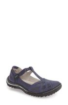 Women's Jambu 'bridget' T-strap Flat .5 M - Blue