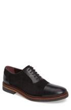 Men's Ted Baker London Saskat Cap Toe Oxford M - Black