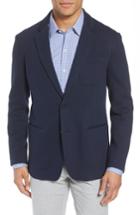 Men's Zachary Prell Baylor Fit Knit Sport Coat, Size 38 - Blue