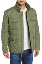 Men's Marc New York Canal Quilted Barn Jacket - Green