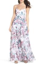 Women's Fame And Partners Khoo Floral Gown - White