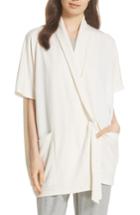 Women's Eileen Fisher Organic Cotton Blend Kimono Jacket - Ivory