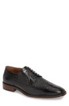 Men's Johnston & Murphy Boydstun Woven Wingtip Derby M - Black