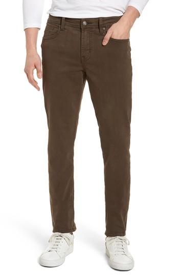 Men's Liverpool Jeans Co. Slim Straight Leg Jeans X 30 - Brown