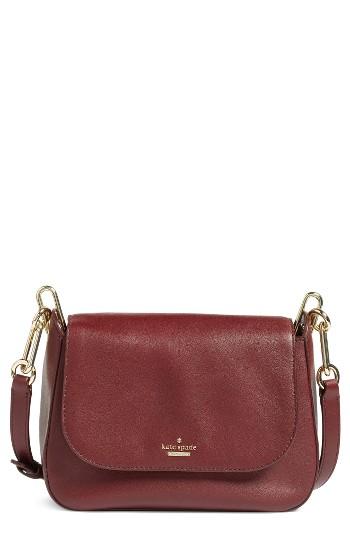 Kate Spade New York Robson Lane Kendra Crossbody Bag - Burgundy