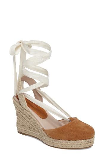 Women's Topshop Waves Espadrille Wedge .5us / 40eu - Brown
