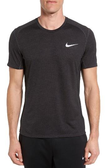 Men's Nike Miler Performance T-shirt - Black