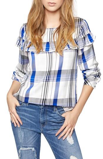 Women's Sanctuary Across The Universe Ruffle Top - Pink