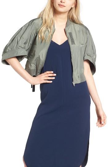 Women's Kuho Crop Bomber Jacket