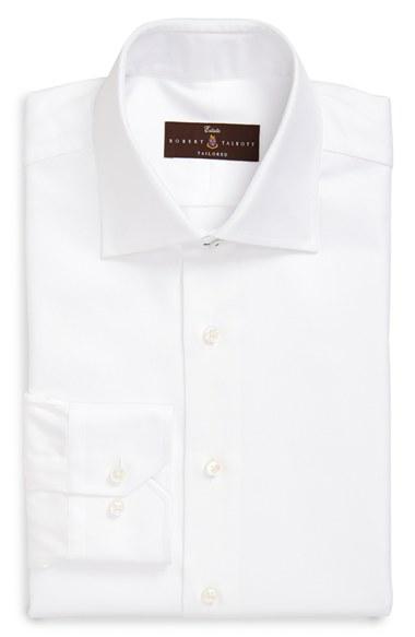 Men's Robert Talbott Trim Fit Solid Dress Shirt