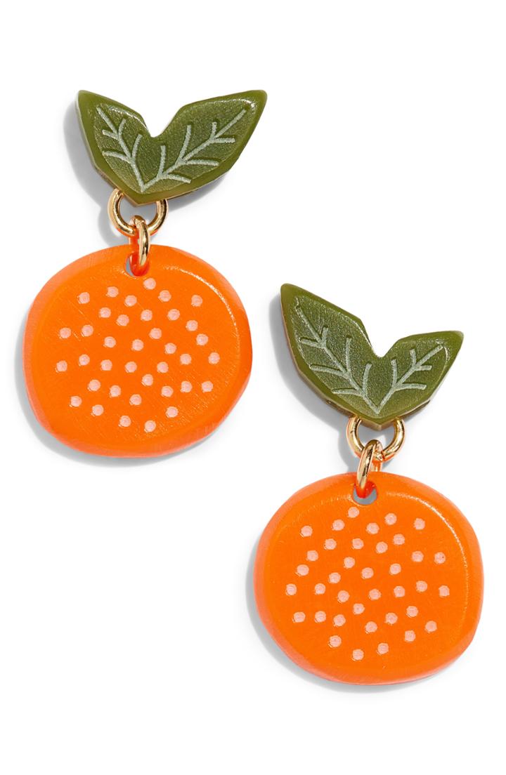 Women's Woll Orange Earrings