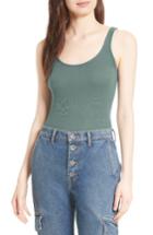 Women's Vince Scoop Neck Tank - Blue/green