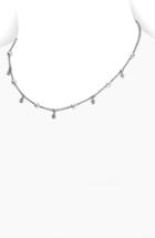 Women's Mikimoto Akoya Cultured Pearl & Diamond Station Necklace