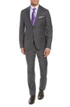 Men's Nordstrom Men's Shop Trim Fit Plaid Wool Suit