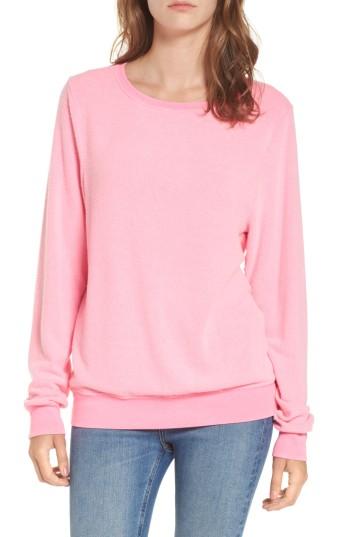 Women's Dream Scene Relaxed Sweatshirt, Size - Pink