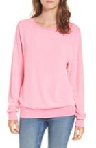Women's Dream Scene Relaxed Sweatshirt, Size - Pink