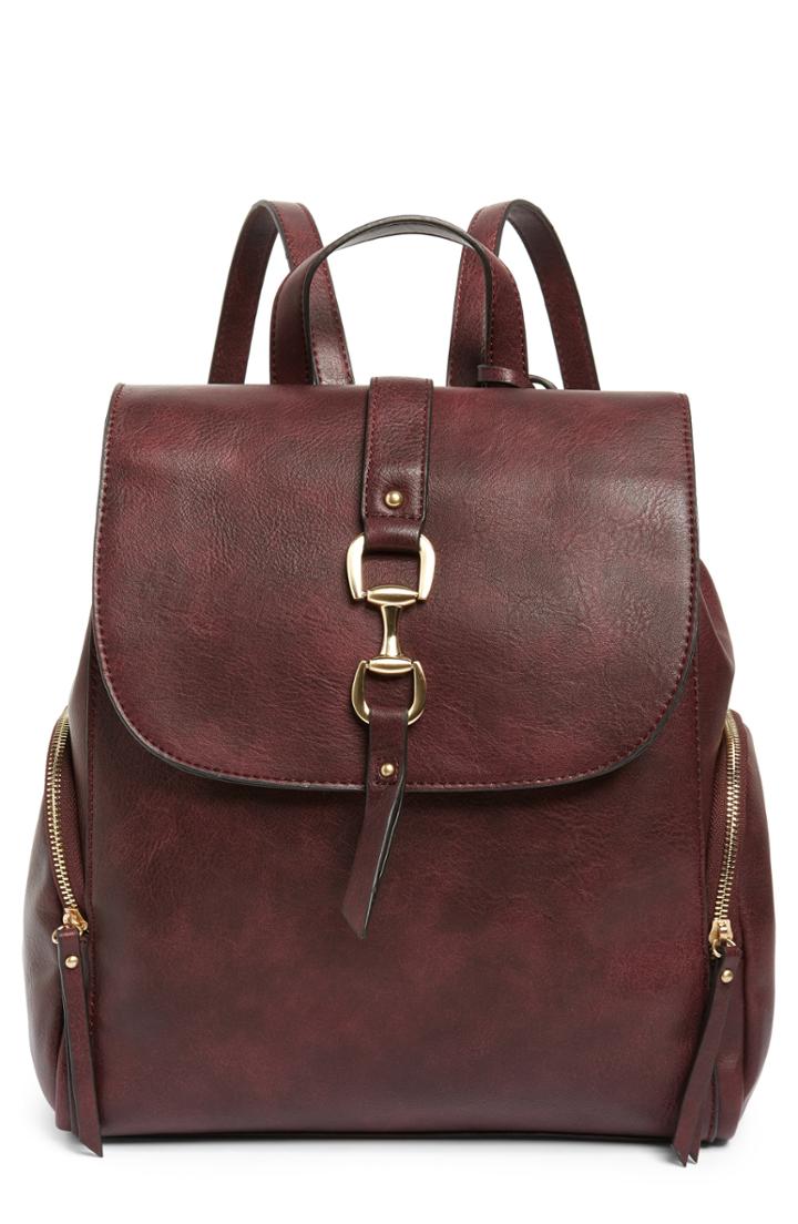 Sole Society Marah Faux Leather Backpack -