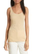 Women's Vince Scoop Neck Tank - Beige