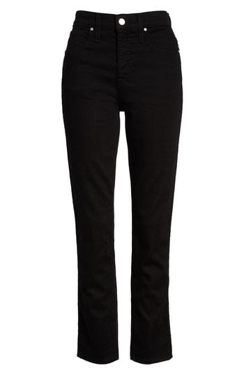 Women's Caslon High Waist Slim Straight Jeans