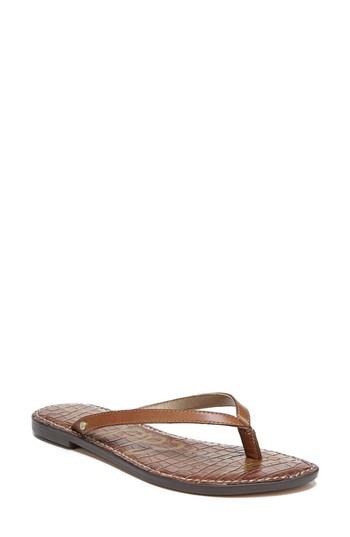 Women's Sam Edelman 'gracie' Sandal M - Brown
