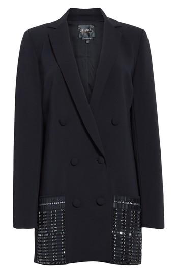 Women's St. John Collection Beaded Double Breasted Blazer