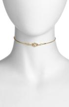 Women's Luv Aj Triple Pave Choker Necklace