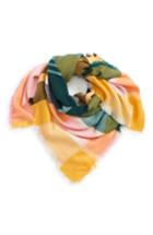 Women's David & Young Bold Plaid Square Scarf