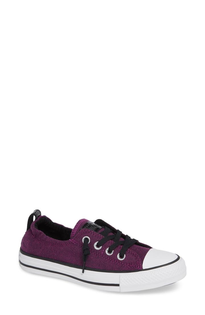 Women's Converse Chuck Taylor All Star Shoreline Low Top Sneaker M - Purple